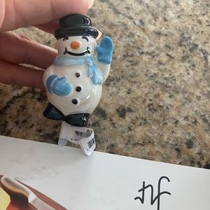 New with tags Nora Fleming Snowman Frosty Pal mini